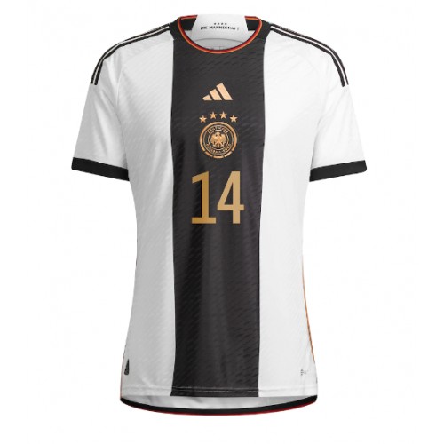 Lacne Muži Futbalové dres Nemecko Jamal Musiala #14 MS 2022 Krátky Rukáv - Domáci